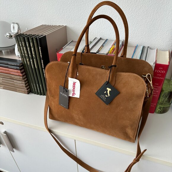 Claudia Firenze Row Margaux Style Suede bag from TJ Maxx - Picture 1 of 4